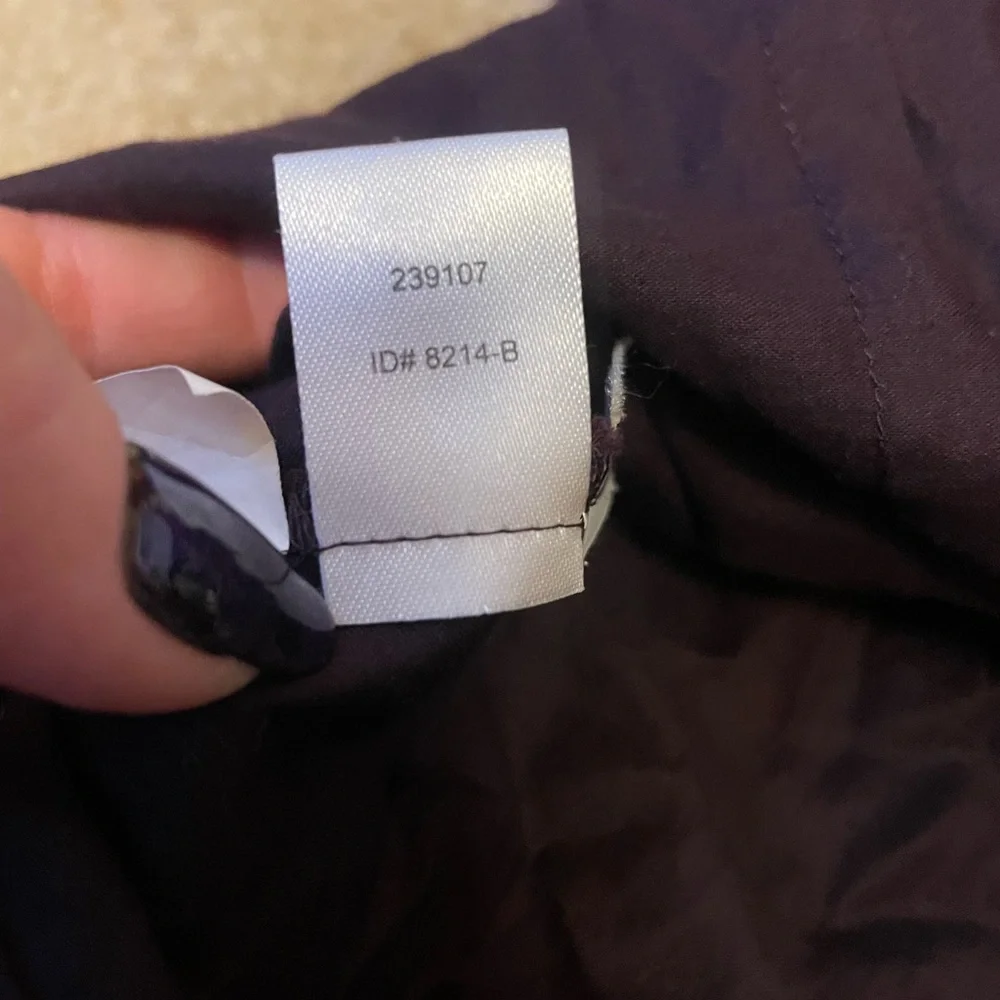 LOFT petite ruffle neck button up blouse - Picture 7 of 7